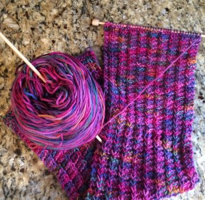 Day 38: Knitting work in progress (WIP) no. 3