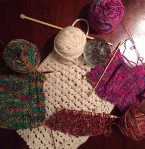 Day 60: So much knitting, so little time