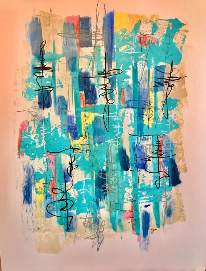 Recent Wonky Abstract